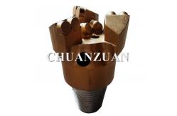 China Professional PDC Drag Bit 60 - 350 RPM Speed / Fixed Cutter Three Cone Bit supplier