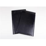 Durable Black Metallic Bubble Mailers Biodegradable Waterproof For Shipping for sale