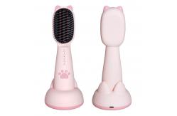 China MCH USB Wireless Electric Hair Brush Mini Travel Oval Hairbrush For Wet Dry Styles For Girls Kids supplier