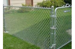 China 10 Ft Commercial 2x9 Gauge Galvanized Chain Link Fence Package Kits Complete supplier
