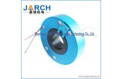 China Rotary table Gold - Gold contacts Pancake Slip Ring 22# silver plated copper supplier