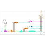 Double Blades Industrial Sawmill Equipment Wood Cutting Vertical Bandsaw Mills for sale