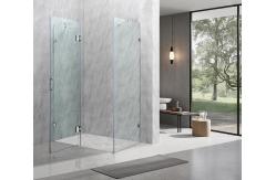China Elegant Corner Shower Enclosure With 8mm Tempered Glass And Hinge supplier