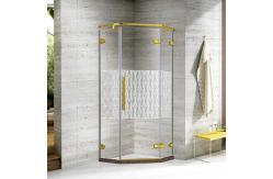 China Rectangle Stainless Steel Shower Room 8mm Glass  Explosion Proof supplier
