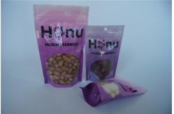 China Custom Printed Plastic Gummy Candy / Jelly Bean Packaging Bag With Window supplier