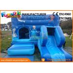 Constant 0.55mm Pvc Tarpaulin Inflatable Jumpers Bouncers Combo With Slide