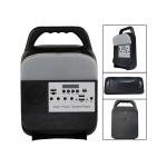 Portable IP65 Lawn Solar Home Lighting System Pure White LED Bulbs