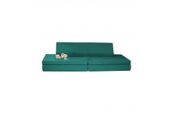 China Polyester Fabric Foam Play Set 6 Piece Modular Foam Kids Play Couch supplier
