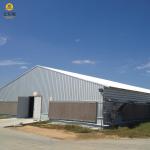 Customizable Farm Steel Structure Poultry House Galvanized For Automated Ventilation