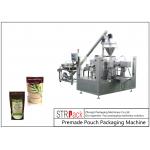 Chia Seeds Protein Powder Milk Powder Stand-up Zipper Pouch  Pre-Made Pouch Packaging Machine for sale