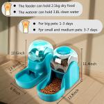 ABS Electronic Dog Feeder Automatic M Size For Water