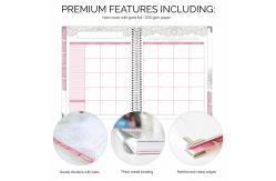 China Ring Binding Personalized Pocket Planner , Printable Wedding Planner Reinforced Metal Edges supplier