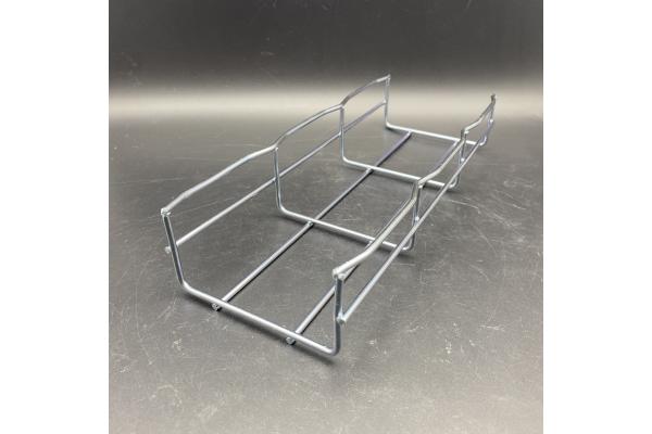 Zinc Plated Custom Size 200mm 300mm Ventilated Wire Mesh Cable Tray