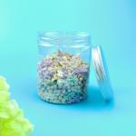 700ml Wide Opening Plastic Food Jars For Dry Food Peanuts Powder for sale