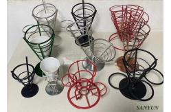 China Modern Practical Stainless Steel Kitchenwares Painted Metal Wire Organizer supplier