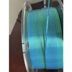 1.75mm PLA Silk Dual Color 3D Printer Filament Dream Green 1kg PLA Filament for sale
