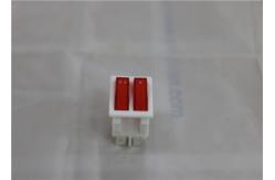 China Double Push Button Rocker Switch Illuminated On - Off / On - On Simple Drive supplier