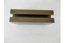 China Electrolytic Coated Aluminum Alloy Profiles Smooth And Shining supplier