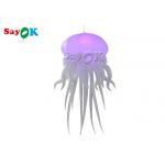 Party Stage 3m Hanging Inflatable Led Lighting Jellyfish for sale