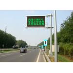 Cantilever D20 VMS Led Changeable Message Signs System For Urban Traffic Management