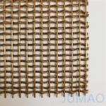 SS304 Copper Architectural Brass Mesh Building Curtain Wall