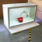 High Resolution Transparent LCD Screen With Aluminium Alloy Frame for sale
