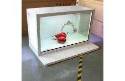 China High Resolution Transparent LCD Screen With Aluminium Alloy Frame supplier