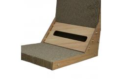 China OEM Scratching Board L Shaped Detachable Pet Scratching Post supplier