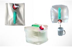 China LDPE Flexible Camping 10L Water Jerry Can Cubitainer Bag supplier