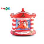 Customized 3m Outdoor Inflatable Christmas Carousel for sale
