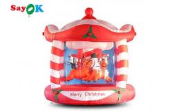 China Customized 3m Outdoor Inflatable Christmas Carousel supplier