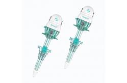 China 12mm Disposable Hasson Trocar with Blunt Tip Good Fixation Trocar Surgsci supplier