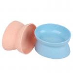 Elevated Raised  Cat Bowl Double Bowl Neck Guard Drinking Water Feeding Plastic Dog Bowl for sale