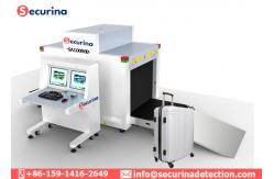 China Dual Energy White Cargo Security Scanning Machine 10000 Continuous Hours Windows XP supplier