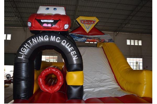 inflatable kdis car toy bouncer jumping for sale