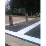 Road Traffic Safety Parking Road Security Barriers Automatic Rising Bollard 3.7Kw for sale