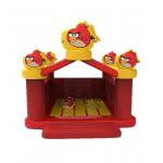 Inflatable Small Size Angry Birds Bouncy Castle For Kids Park for sale