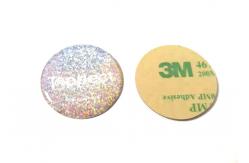 China CMYK NFC Chip 30mm Epoxy Dome Stickers Glossy Printing supplier