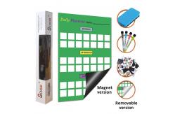 China Removable Dry Erase Sticky Daily Behaviour Reward Chart With Stickers Printable supplier
