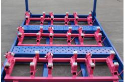 China 2000KGS 4 Layers Detachable Stackable Steel Pallets supplier