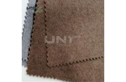 China Polyester Wool Mixed Needle Punched Nonwoven Fabric For Under Collar supplier