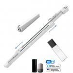 Wifi 1.7m Extendable Curtain Track 33dB Heavy Duty Aluminium Curtain Track for sale