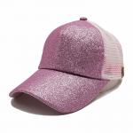 Elegant Design Custom Glitter Trucker Hat , Beautiful Womens Trucker Cap