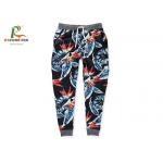 Quick Dry Womens Sports Leggings With Sublimation Printing Flower Design for sale