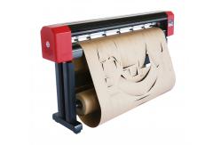 China Red / Black Garment Pattern Plotter Automatic Control For Clothing Industry supplier