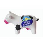 Customized vivid designed pvc inflatable cow animal,dairy cattle toys for sale