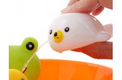 China 8.5cm Length Squeezing Rubber Bath Toys Phthalate Free Vinyl Crab / Octopus Shaped supplier