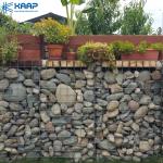 50x100mm Galvanized 4mm Gabion Wire Mesh Boxes for sale