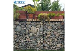 China 50x100mm Galvanized 4mm Gabion Wire Mesh Boxes supplier