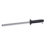 Portable Chrome Plated Steel Rod , 3 Sizes Ceramic Or Steel Honing Rod for sale